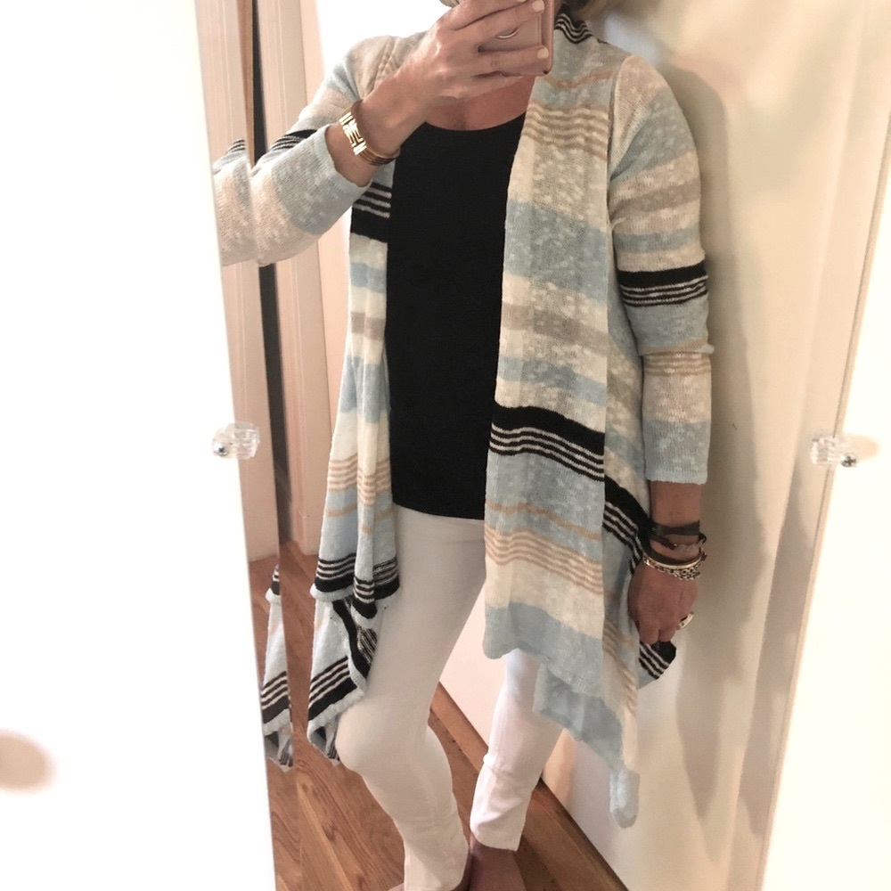 Project Open Draped Cardigan - Picture 2 of 12